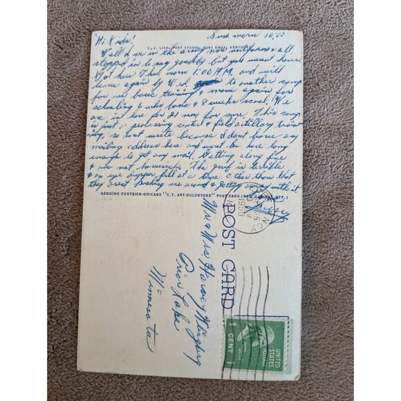 Vintage C1950 Patton Museum Postcard Showing War Trophies Fort Knox Kentucky WW2 - Picture 9 of 13